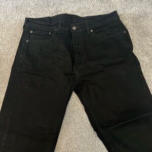 Black Levis 505 Pants